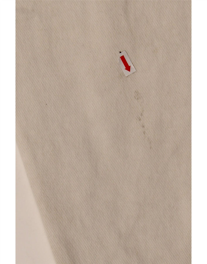 ZARA Girls Distressed sužene traperice visokog struka 13-14 godina W28 L22 Bijele