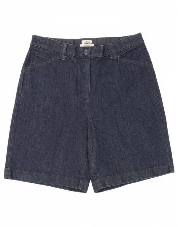 L.L.Bean ženske traper kratke hlače klasičnog kroja US 14 XL W34 tamnoplavi pamuk