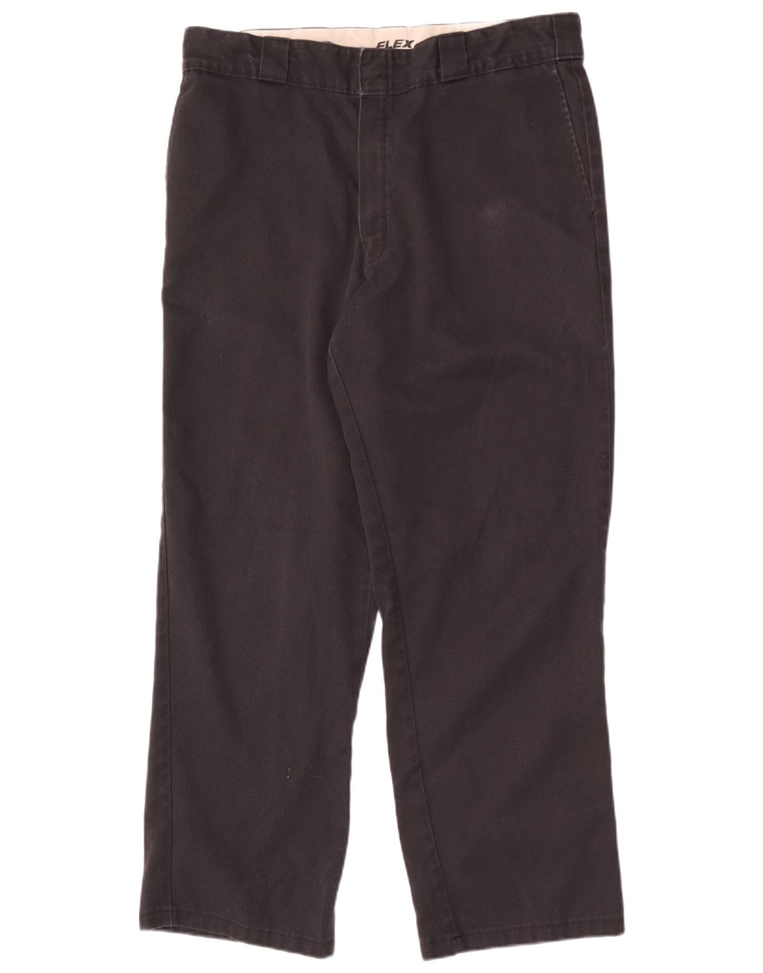 Dickies muške ravne chino hlače W34 L29 crne