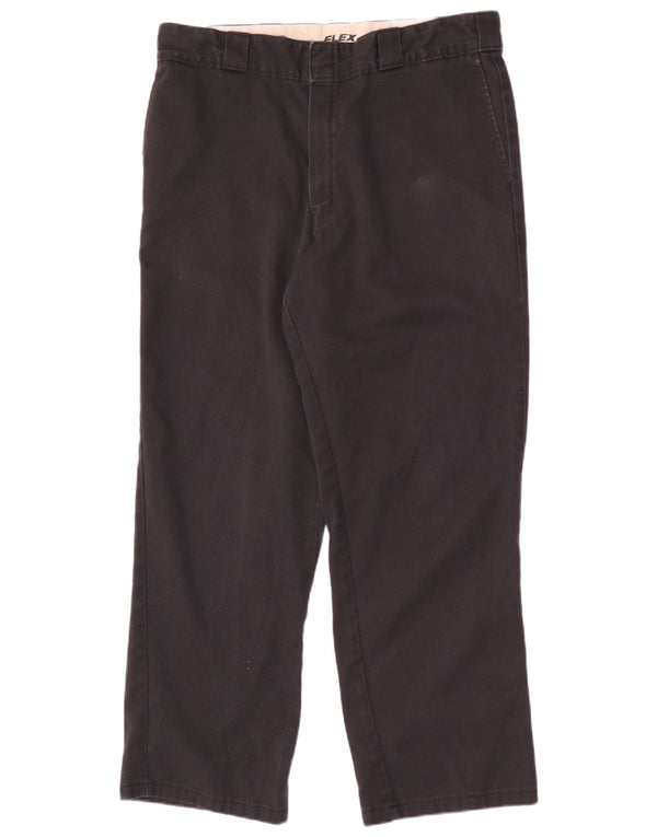 Dickies muške ravne chino hlače W34 L29 crne