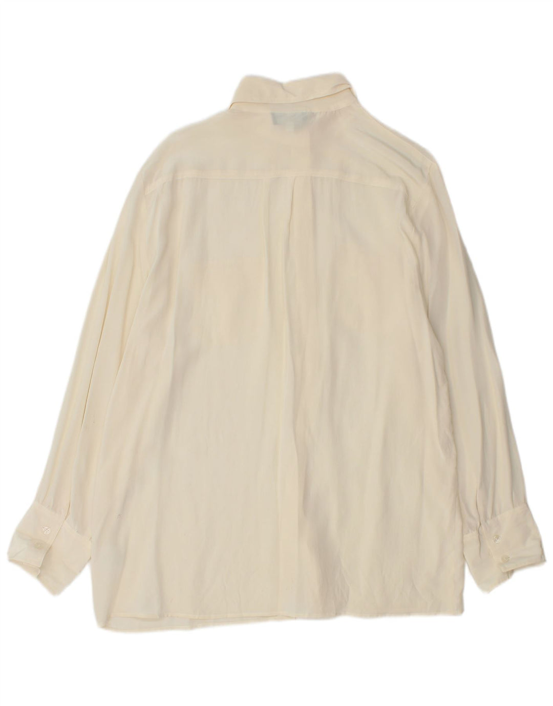 PROJECT Ženska košulja bluza UK 18 XL od bijele svile