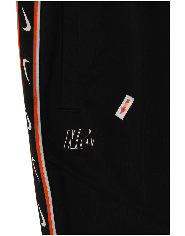 Nike Ženske grafičke trenirke Hlače Joggers UK 14 Srednji crni poliester