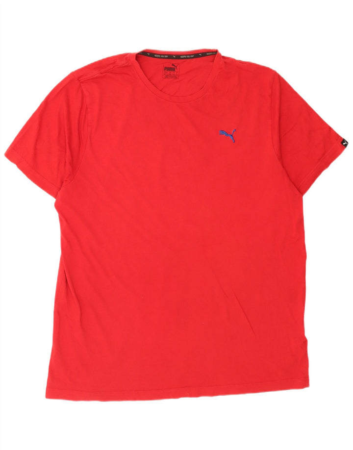 Puma muška majica kratkih rukava 2XL crveni pamuk