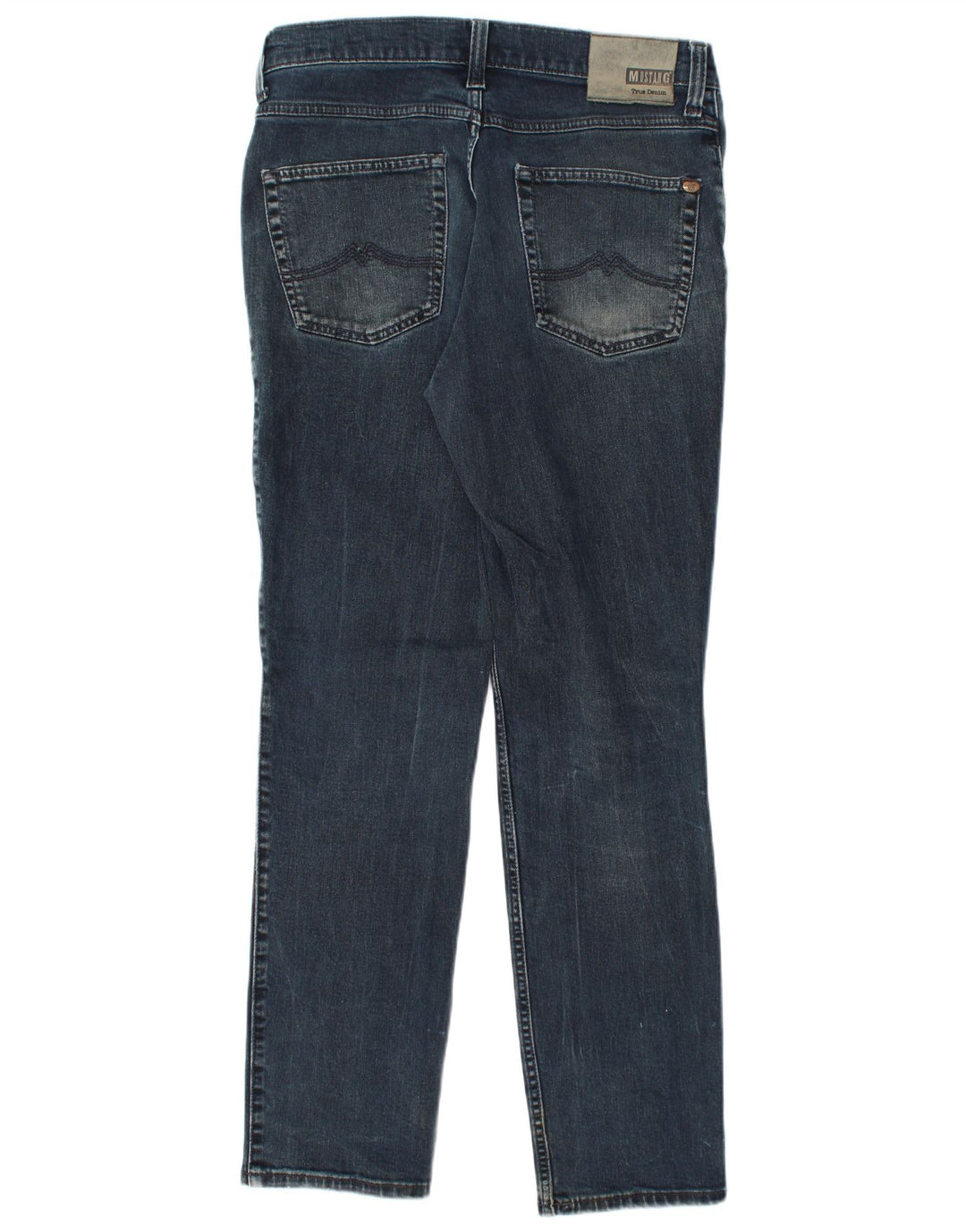 MUSTANG Ženske traperice srednjeg rasta, sužene traperice W34 L32 Plave