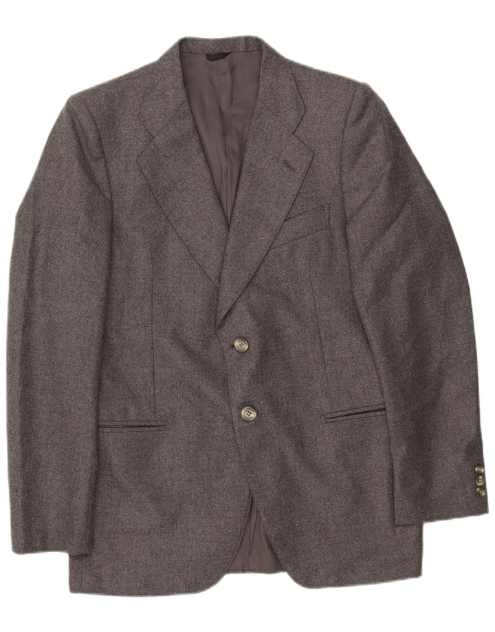 Cerruti 1881 muška jakna s 2 gumba UK 42 XL siva vuna