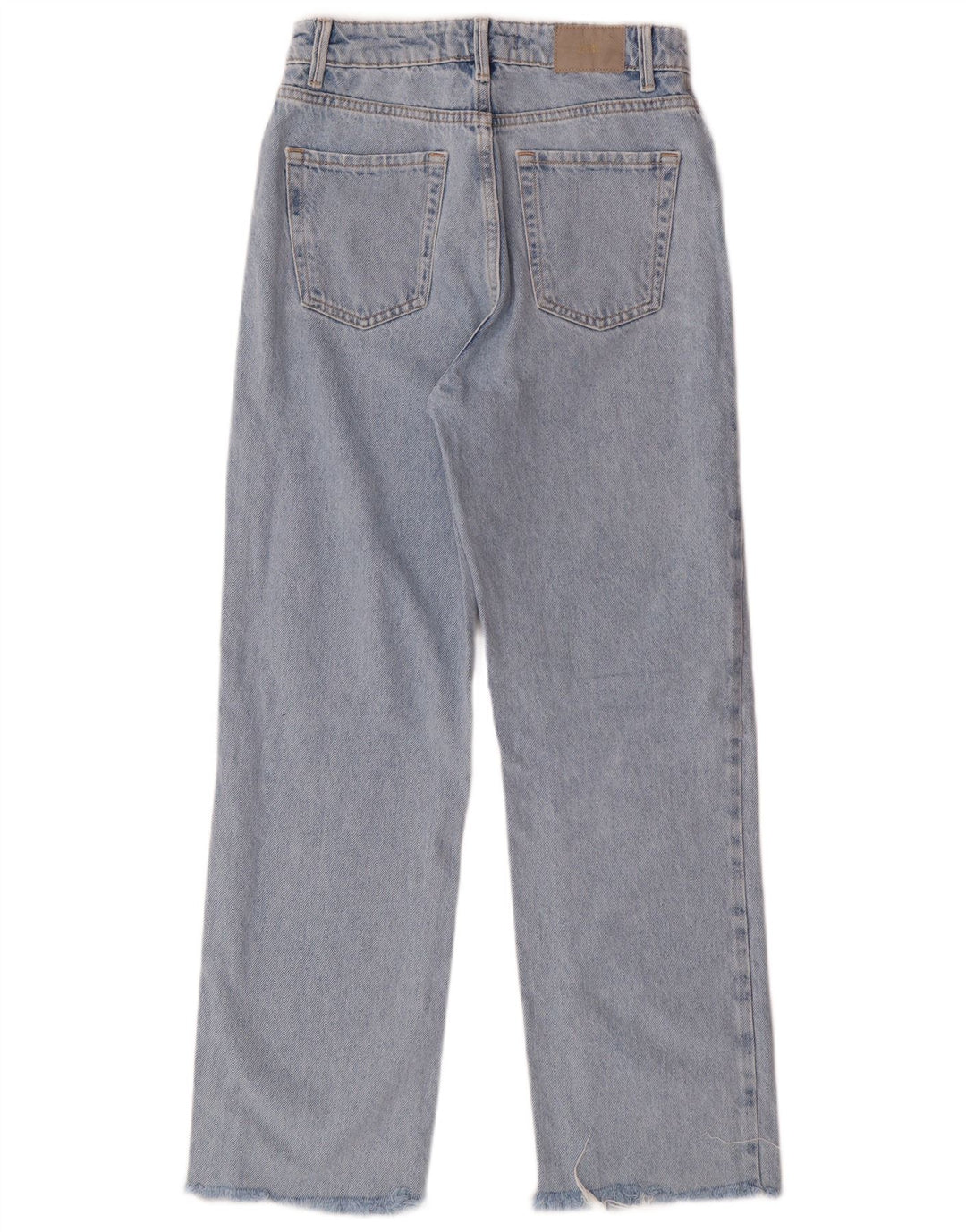 Zara ženske ravne traperice visokog struka EU 34 2XS W24 L27 plave pamučne klasične