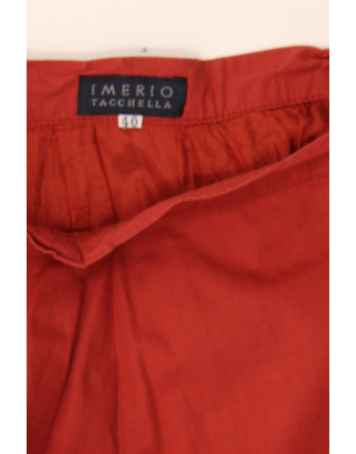 IMERIO TACCHELLA Womens Pencil Skirt IT 40 Small W24  Red Vintage Imerio Tacchella and Second-Hand Imerio Tacchella from Messina Hembry 