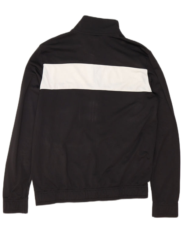 PUMA muška gornja jakna trenirke srednje crne boje od poliestera