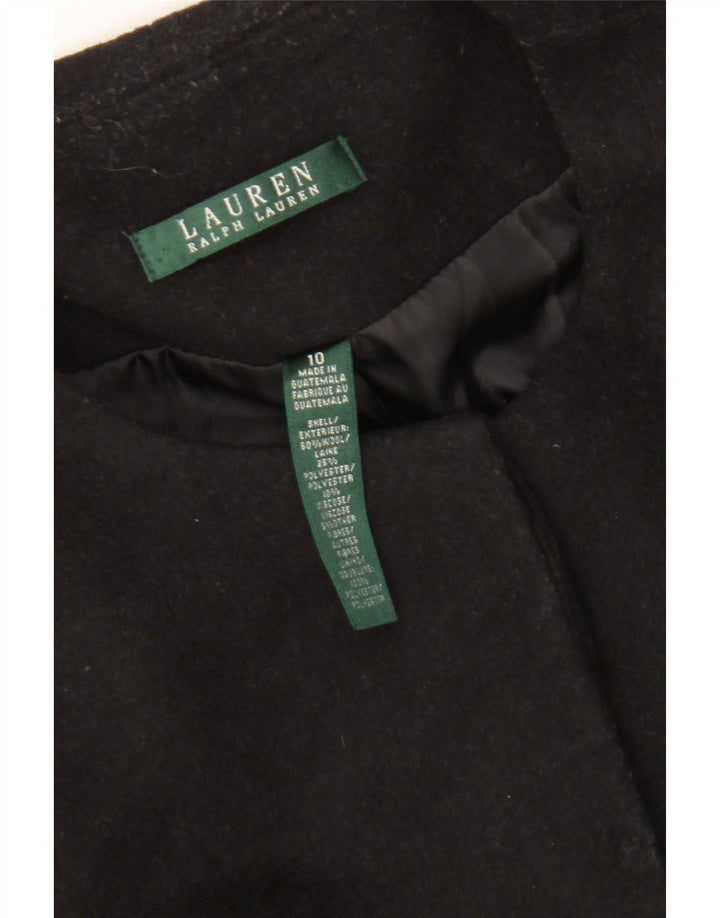 Ralph Lauren ženski kaput US 10 veliki crni vuneni