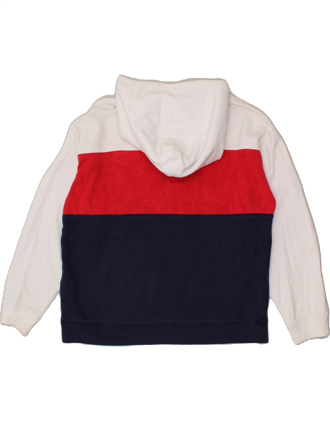 LEVI'S Womens Oversized Graphic Hoodie Jumper UK 16 Large Multicoloured Vintage Levi's and Second-Hand Levi's from Messina Hembry 