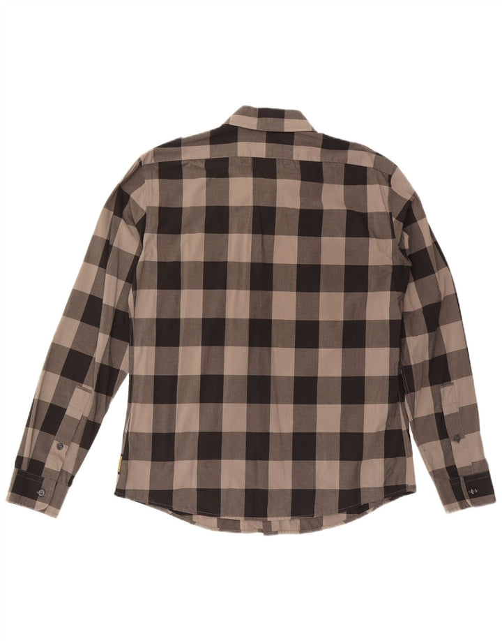 Armani Jeans muška košulja Large Grey Gingham pamuk