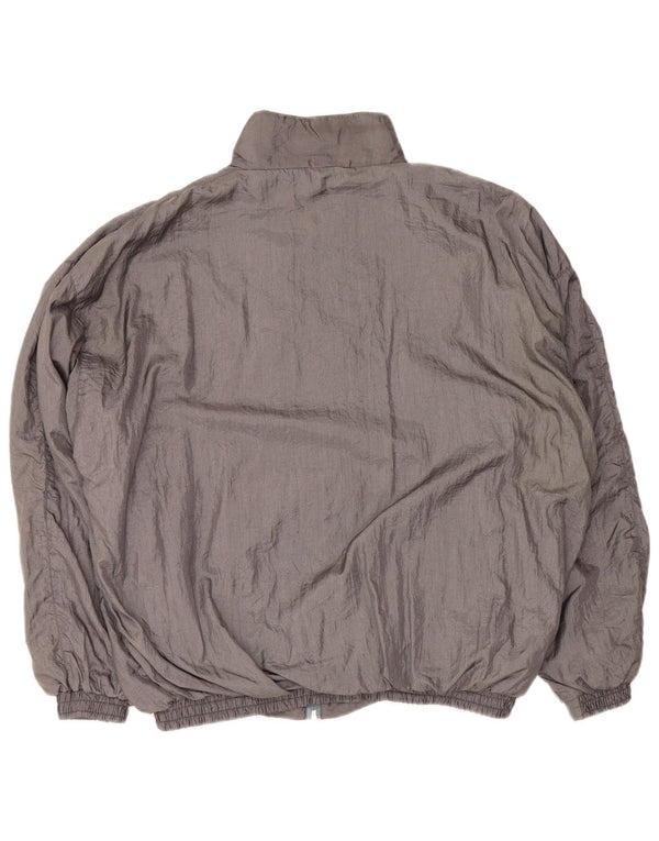 Vintage muška trenirka gornja jakna 2XL siva boja