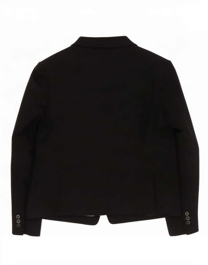 Marks & Spencer ženski sako sa 1 gumbom UK 20 2XL crni poliester