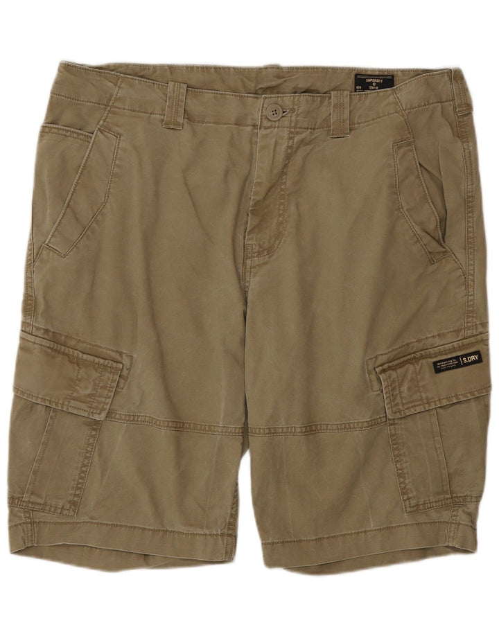 Superdry muške kargo kratke hlače W36 velike bež pamučne boje