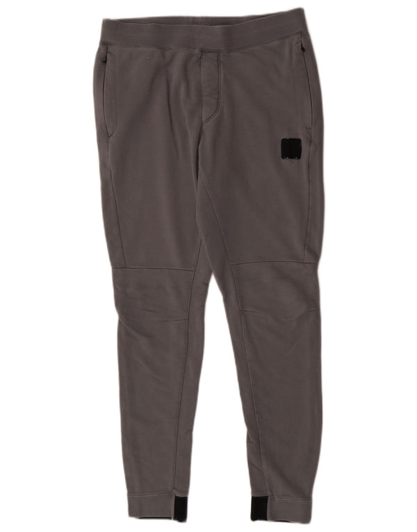 Nike Mens Graphic Tracksuit Trousers Joggers Medium Grey Colourblock