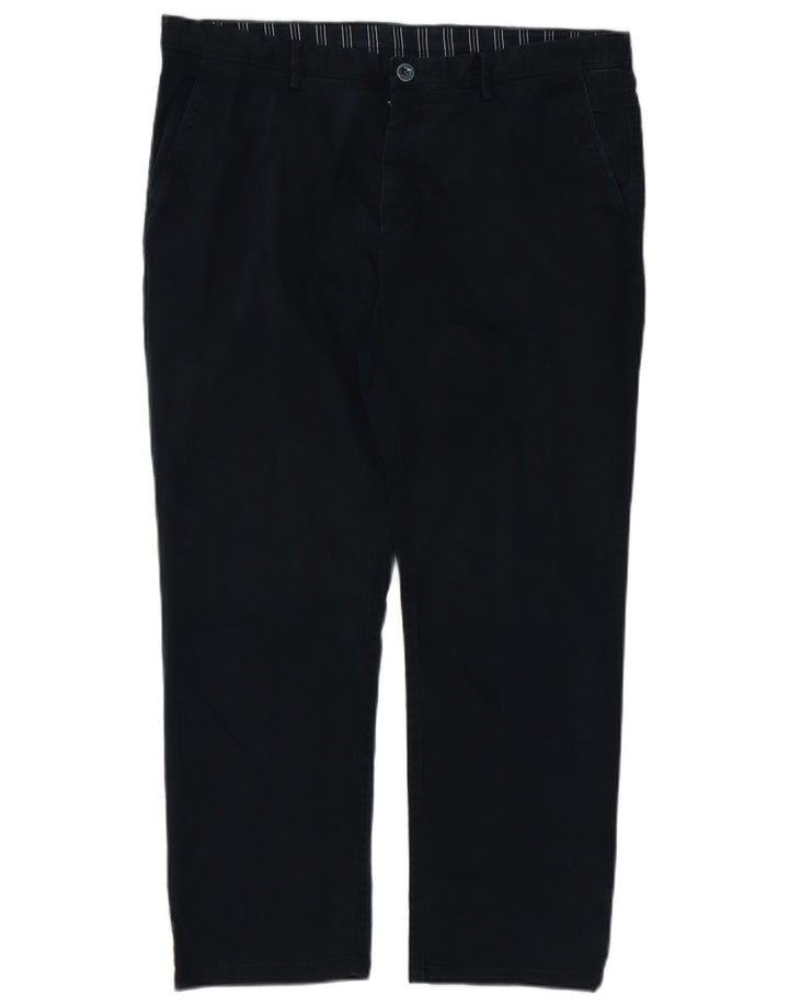 MASSIMO DUTTI Muške ravne chino hlače EU 46 XL W36 L27 tamnoplave