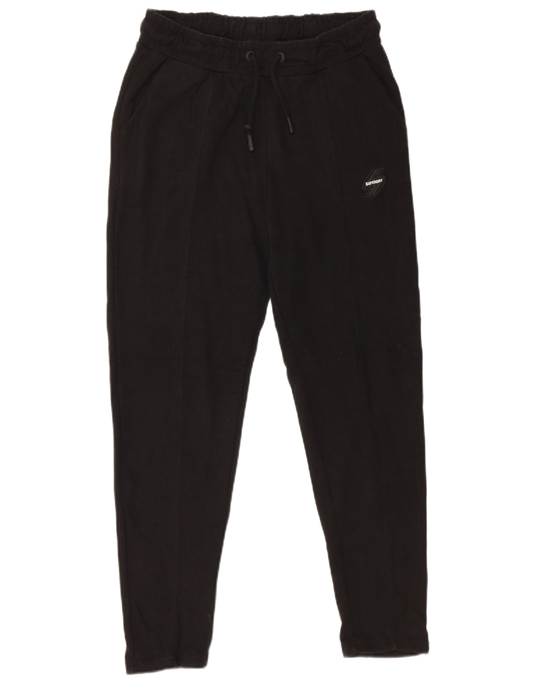 Superdry ženske trenirke hlače UK 10 male crne