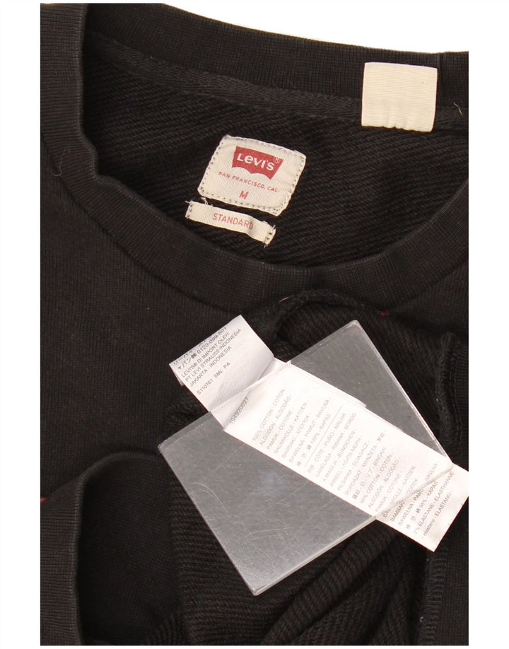 Levi's muška trenirka s grafičkim motivima Srednji crni pamuk