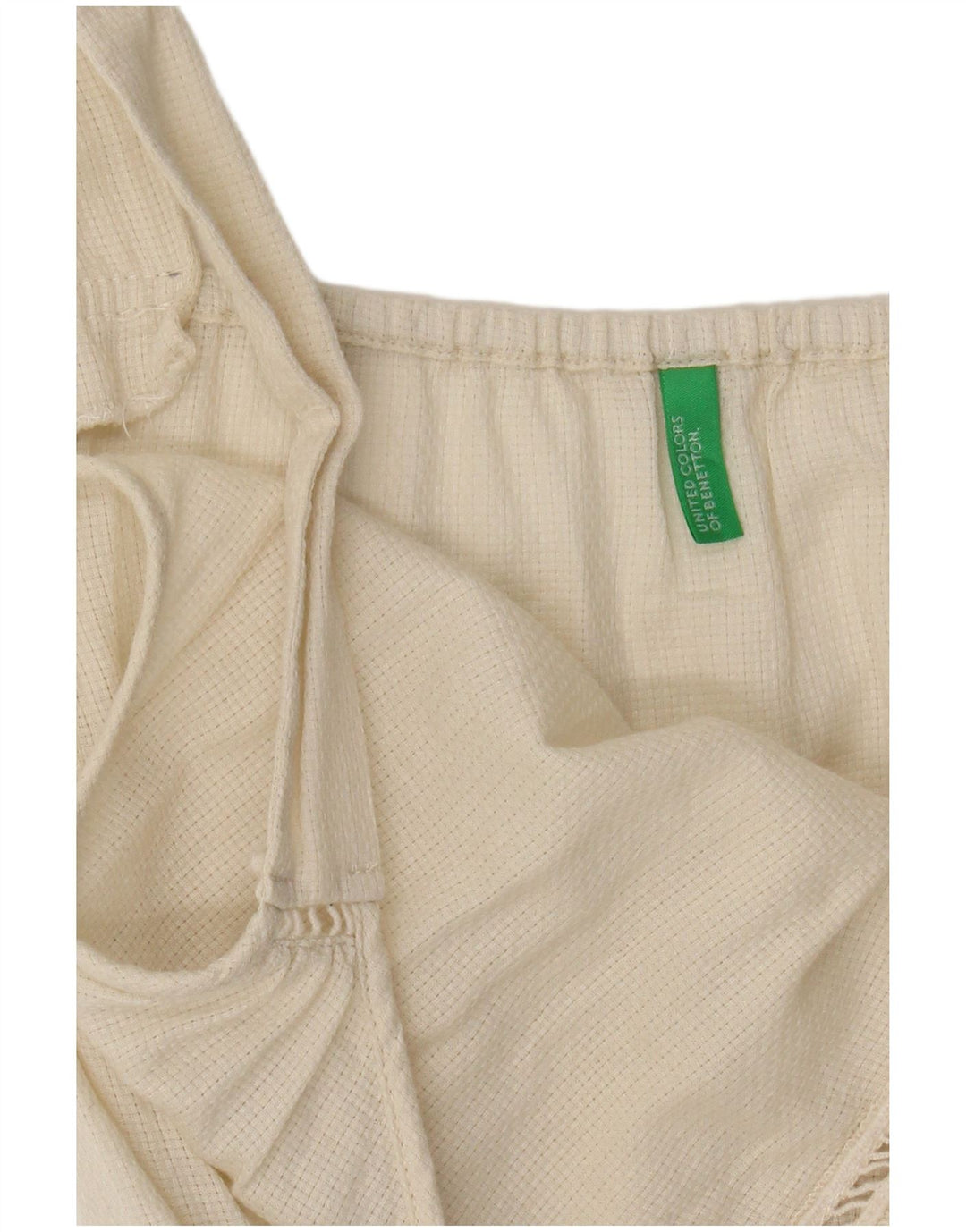 Benetton Ženski Cami Top UK 12 Medium Off White