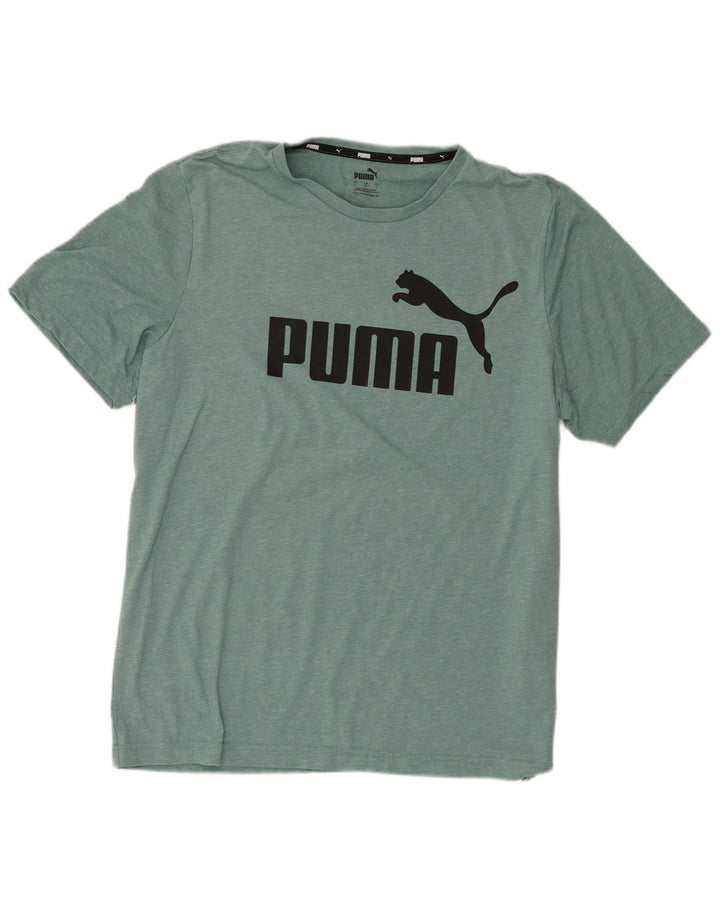 Puma muška majica kratkih rukava s velikim zelenim pjegama od poliestera