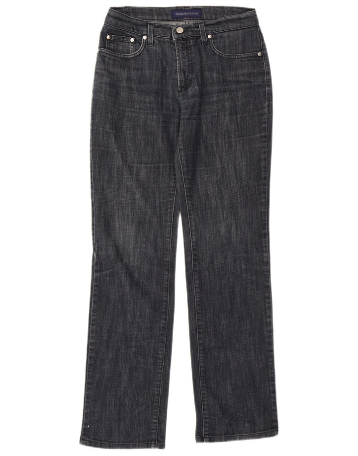 Trussardi ženske ravne traperice W27 L30 tamnoplave