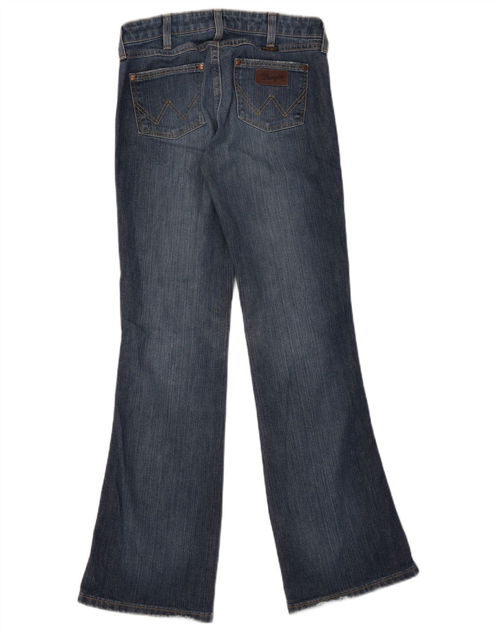 Wrangler ženske Eve Bootcut traperice W28 L32 plavi pamuk