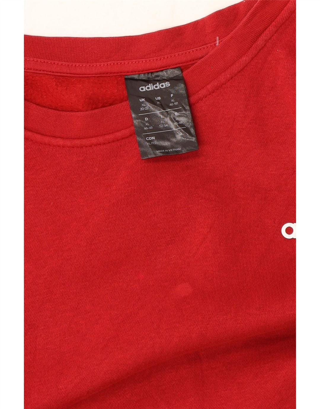 ADIDAS Ženski džemper UK 20/22 XL Crveni