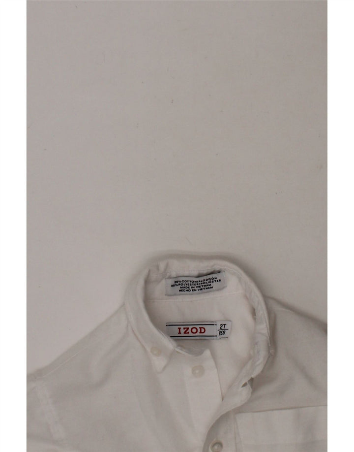 IZOD Baby Boys Shirt 18-24 Months White Cotton Vintage Izod and Second-Hand Izod from Messina Hembry 