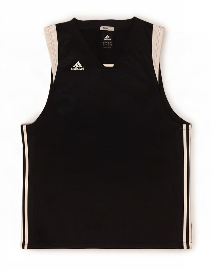 Adidas muški Climacool gornji dio prsluka veliki crni poliester u boji
