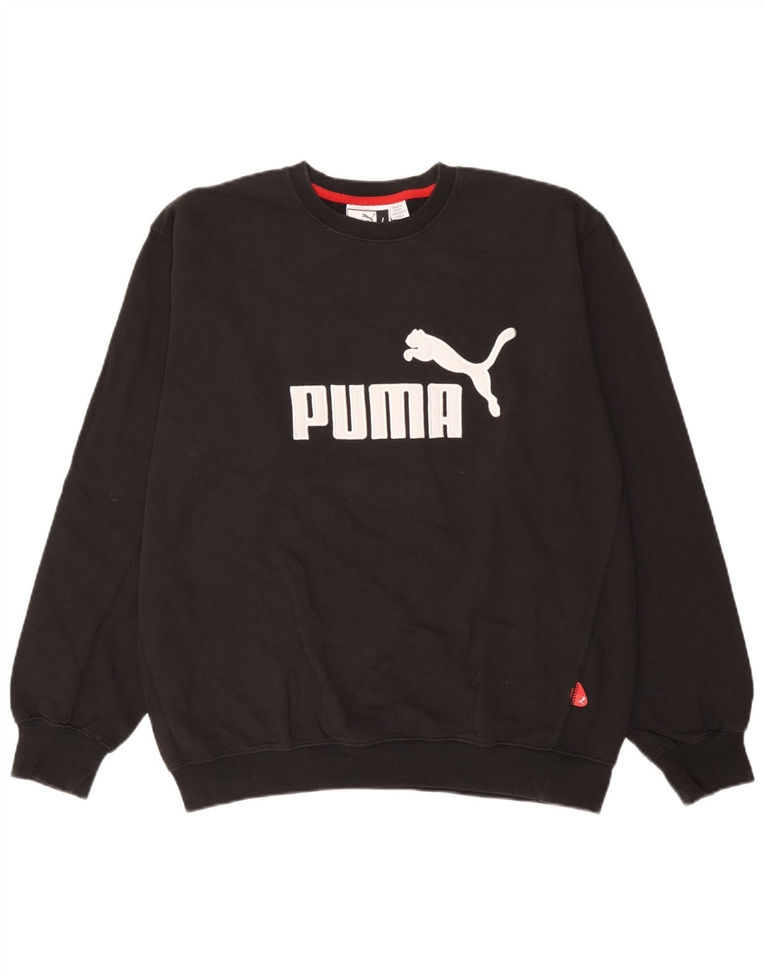 Puma muška majica s grafičkim motivima, veliki crni pamuk