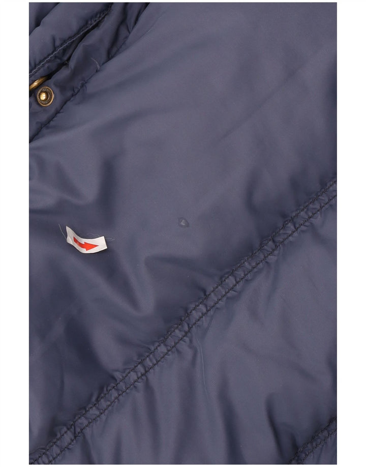 Jack Wills Ženska podstavljena jakna UK 12 srednje tamnoplava