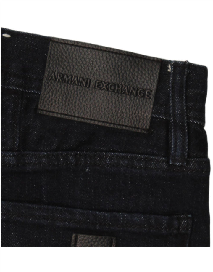 Armani Exchange ženske uske traperice W30 L30 tamnoplave