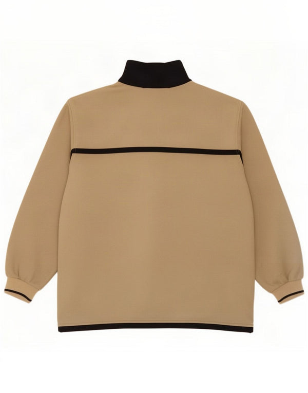 Lotto ženska trenirka gornja jakna UK 14 Large Beige Colourblock Polyester