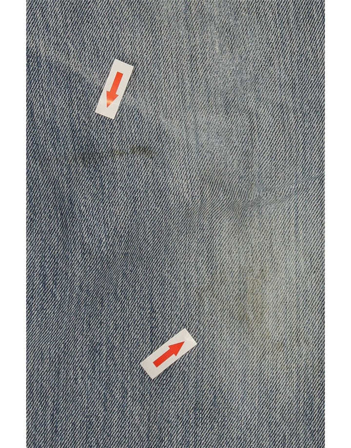 Levi's muške 501 ravne ravne traperice W34 L32 plavi pamuk
