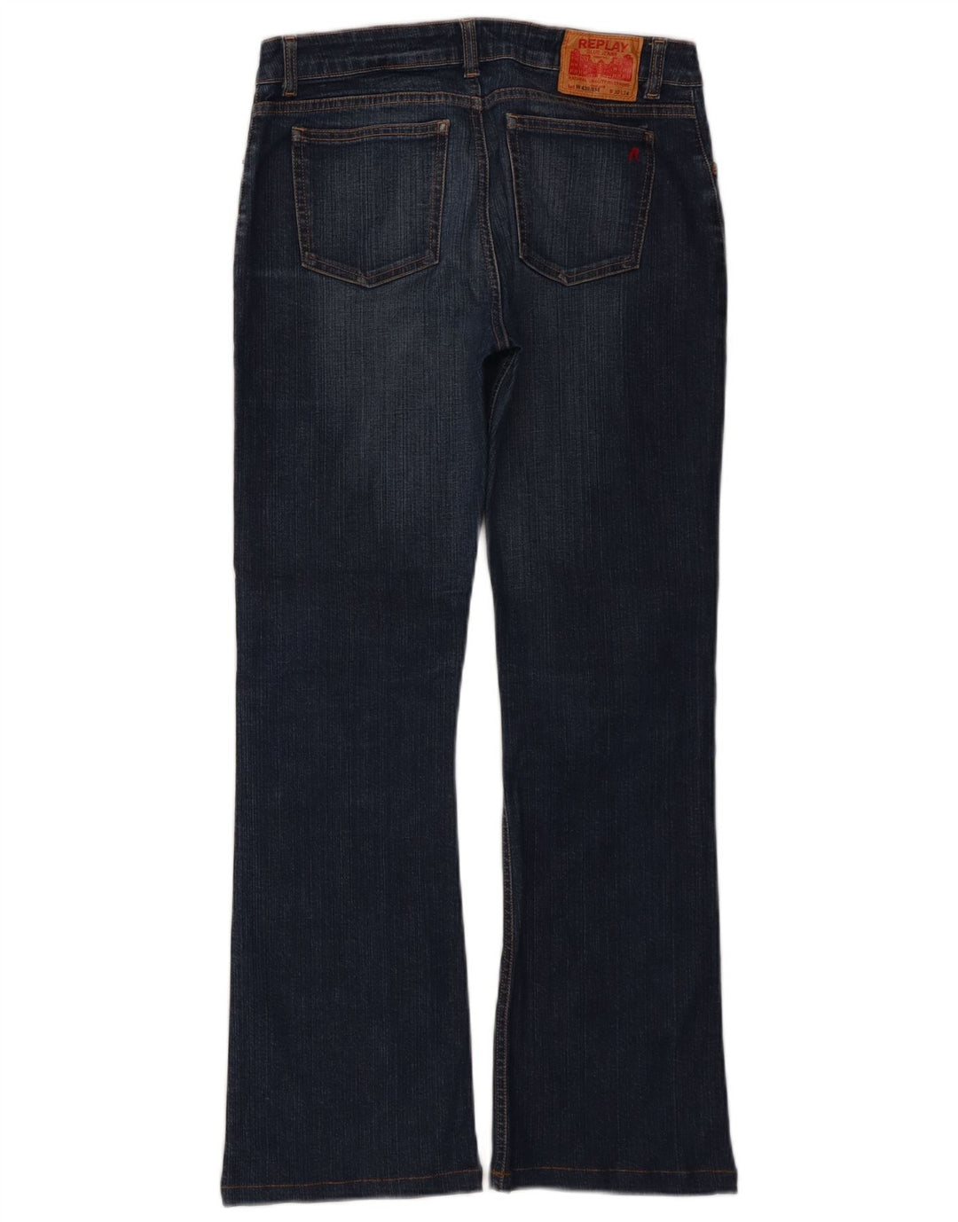 REPLAY Ženske Bootcut traperice W30 L28 Plavi pamuk