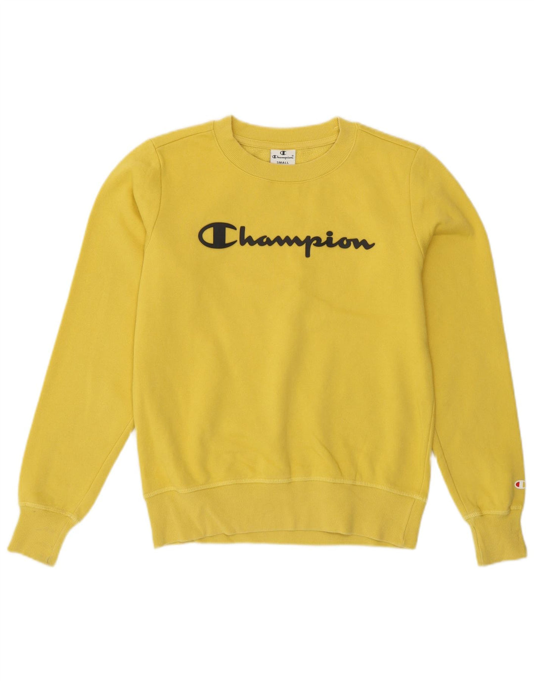 Champion ženski džemper s grafičkim motivima UK 8 Small Yellow