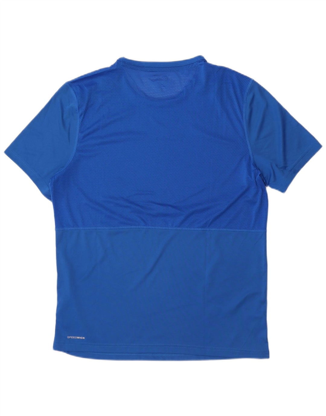 Reebok ženska majica kratkih rukava UK 16 Large Blue Colourblock poliester