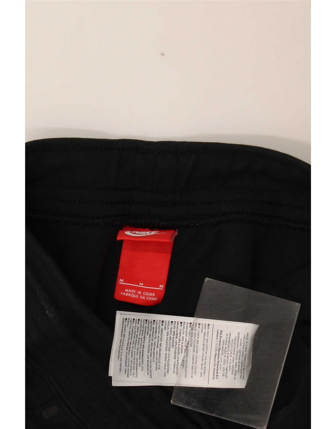 Nike muške sportske kratke hlače srednje crne pamučne boje