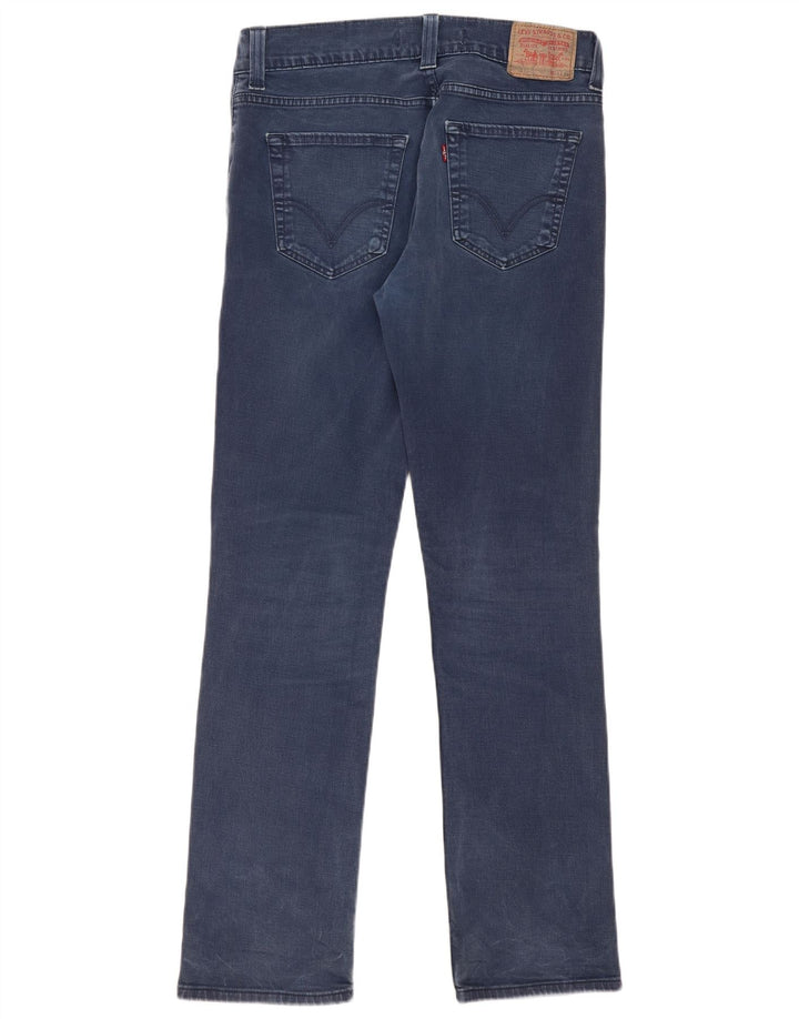 Levi's ženske 511 uske traperice W36 L34 tamnoplavi pamuk