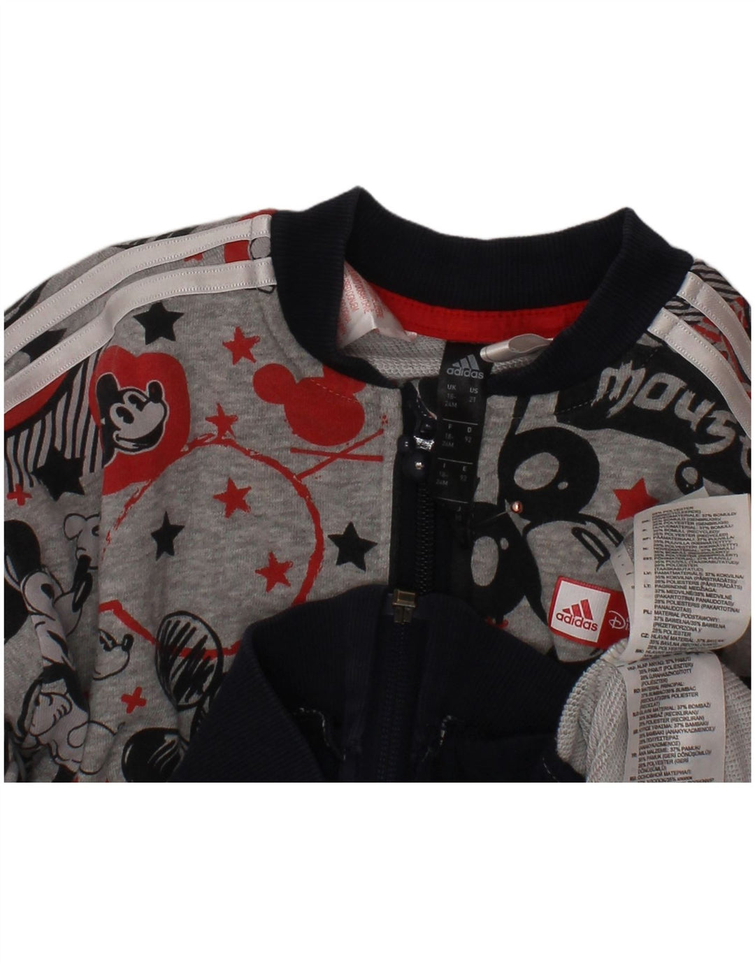ADIDAS Baby Boys Mickey Mouse trenirka gornja jakna 18-24 mjeseca siva