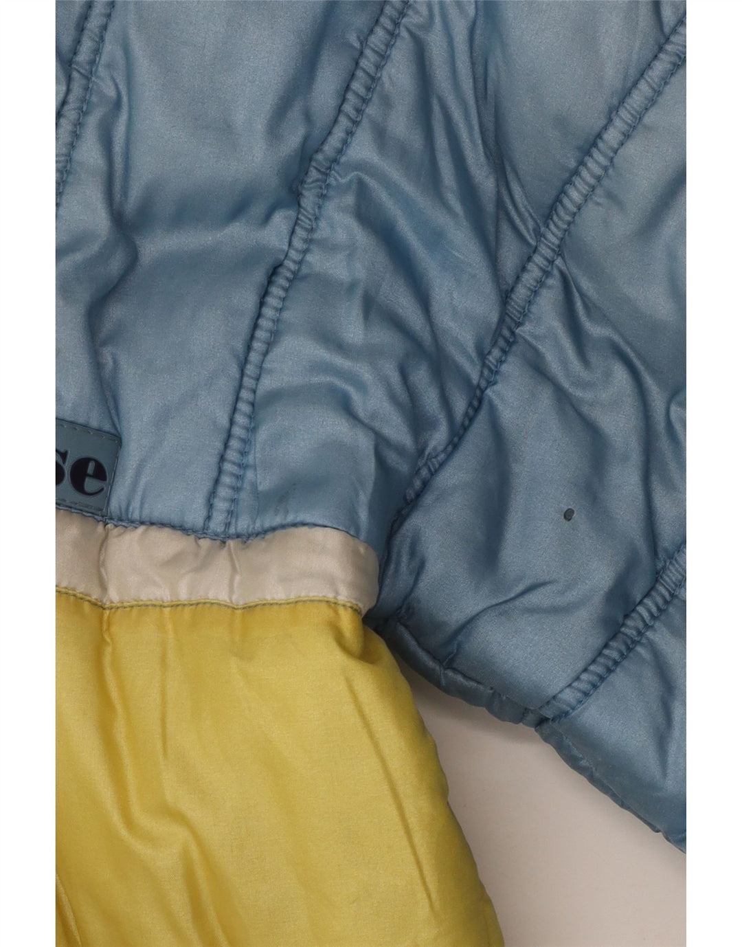 Ellesse muška podstavljena jakna s kapuljačom UK 38 srednje plava najlon boja
