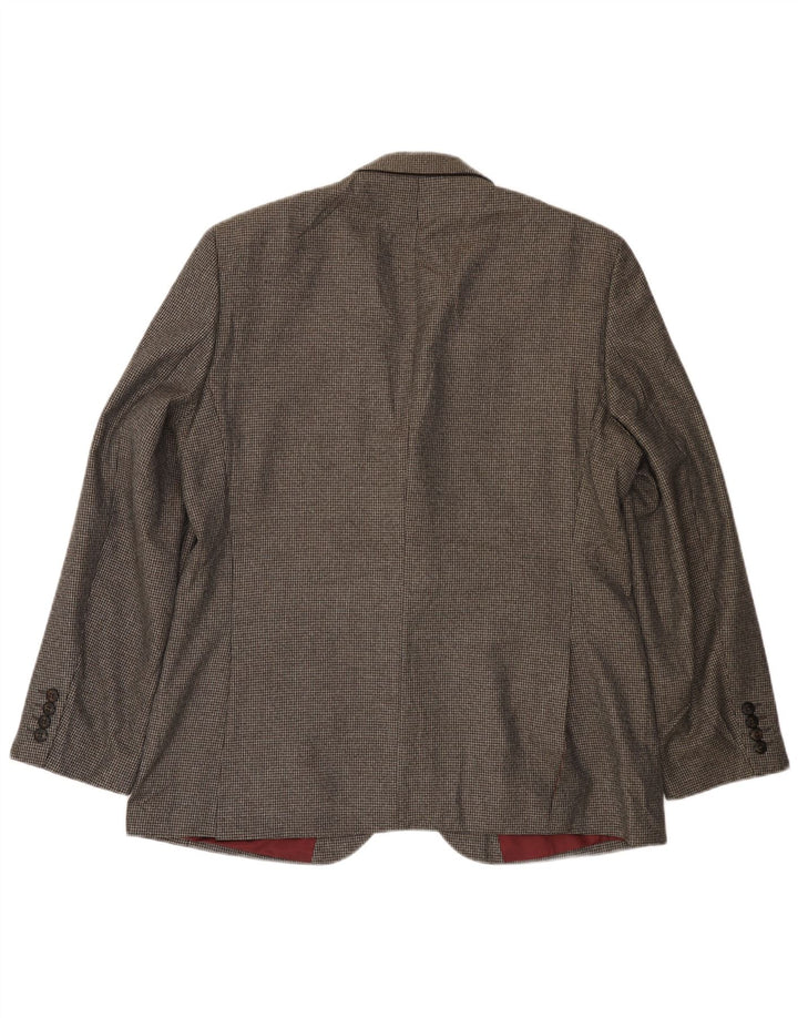 MARKS & SPENCER Muška jakna sa 2 gumba UK 38 Srednje siva Houndstooth