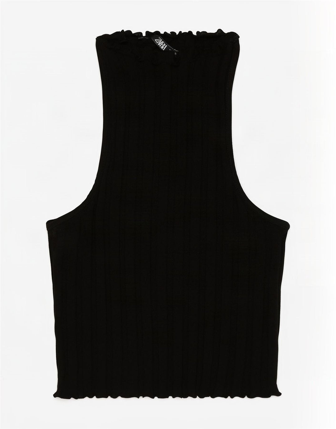 Zara ženski prsluk UK 8 Small Black