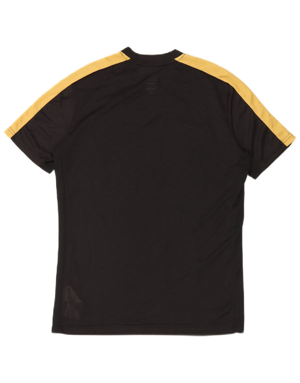 Nike Dri Fit Slim Fit majica kratkih rukava velika crna poliesterska boja