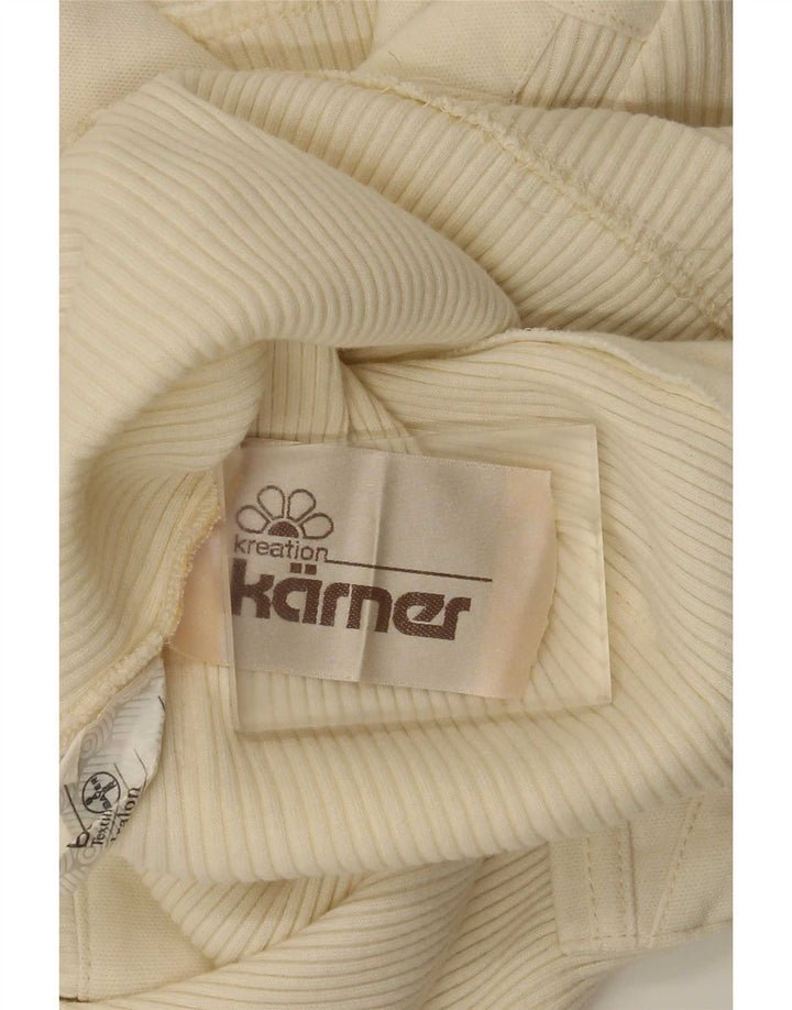 Karner ženski kardigan pulover kratkih rukava IT 40 Small Off White