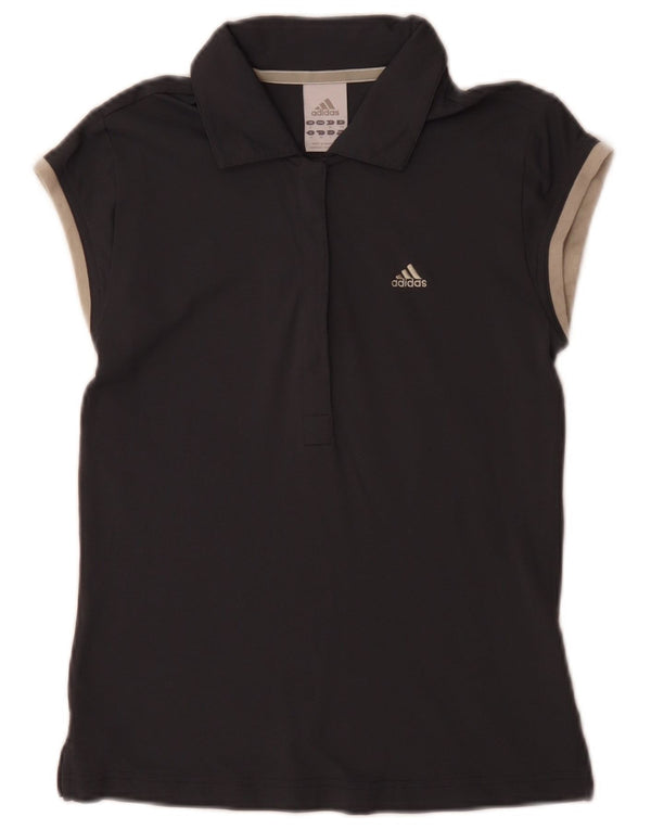 Adidas ženska polo majica Climalite UK 8 mala siva poliamid