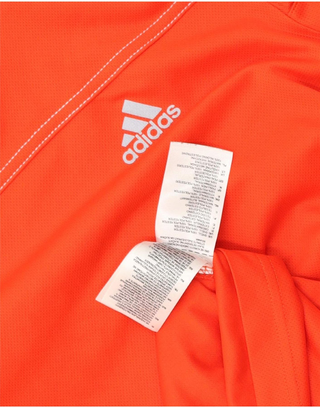Adidas muška majica srednjih narančastih poliestera