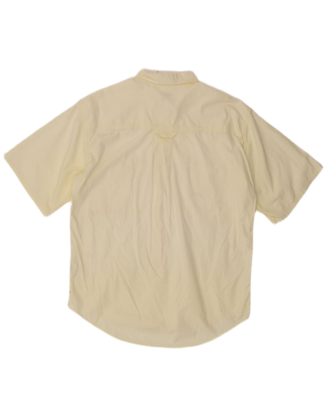 BOSTON Muška košulja kratkih rukava, veličina 41 16, veliki žuti pamuk