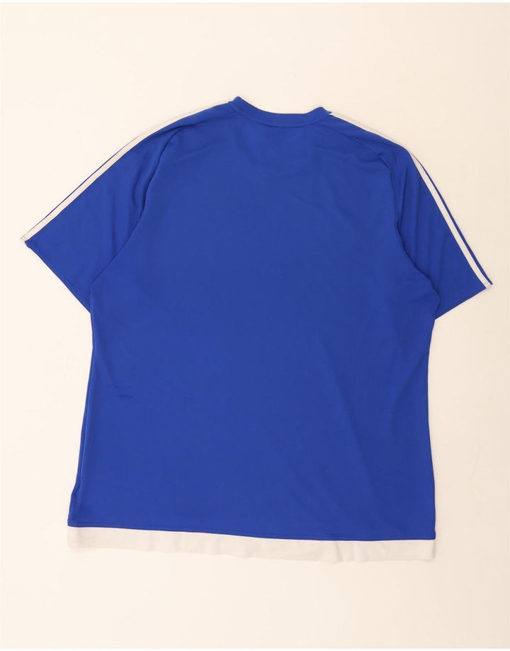 Adidas muška majica Climalite Top 2XL poliester plave boje