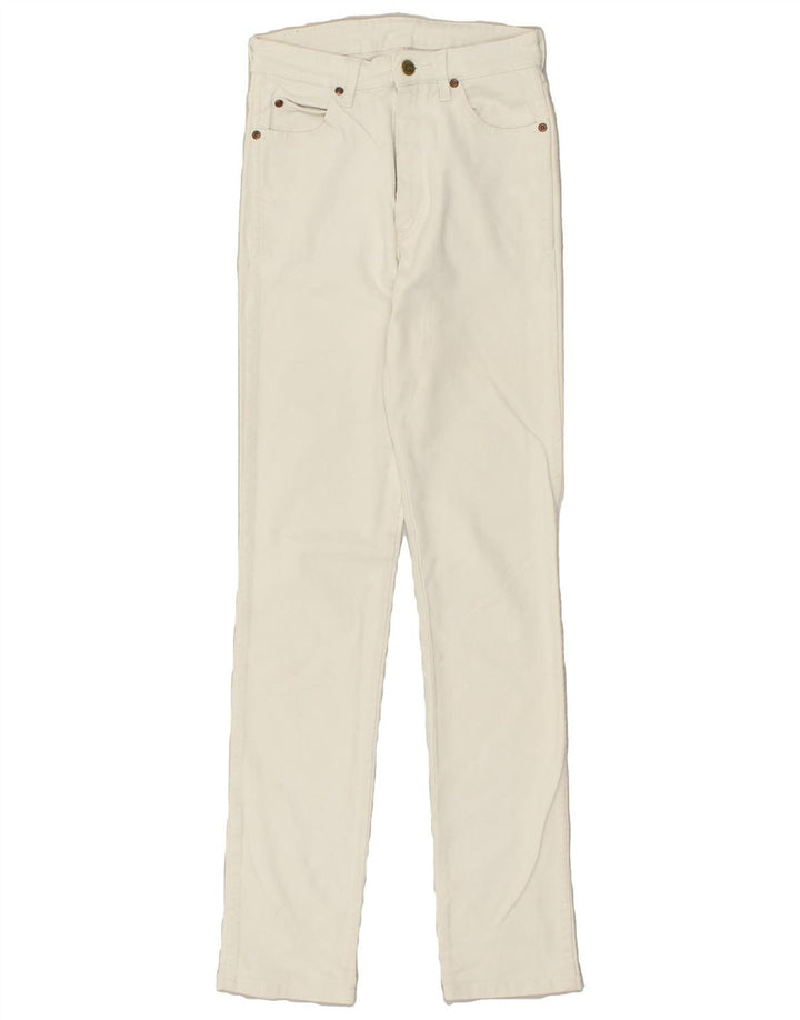 LEE Womens Skinny Jeans W28 L31  White Cotton | Vintage Lee | Thrift | Second-Hand Lee | Used Clothing | Messina Hembry 